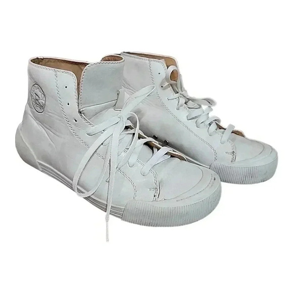 BRAVO Street Wear Mens Leather Sneakers.  Size 10 - Picture 2 of 12